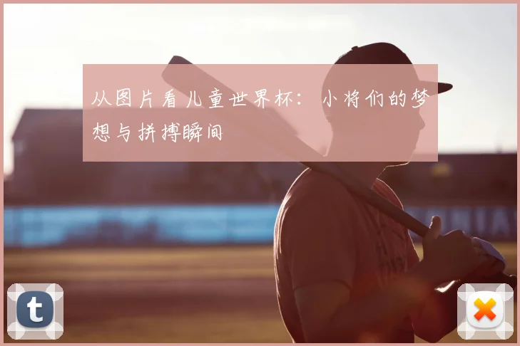 从图片看儿童世界杯：小将们的梦想与拼搏瞬间